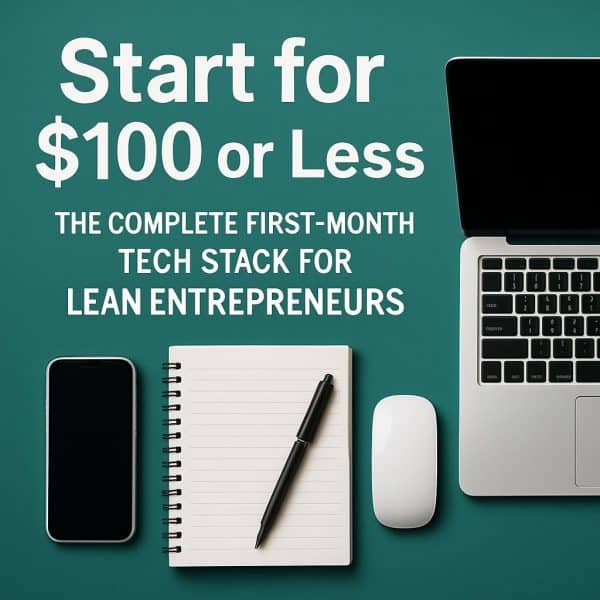 Lean Startup Tech Stack